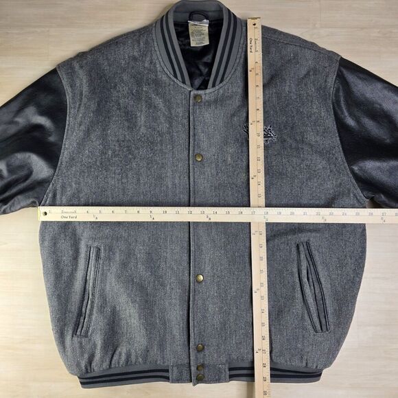 Vintage Reebok Superbowl XXXVI 36 2002 Wool Blend Varsity Letter Jacket Size XL - Picture 4 of 15